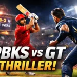 Punjab Kings vs Gujarat Titans IPL 2026 thrilling match moment
