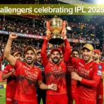 Royal Challengers Bengaluru IPL 2025 winning celebration