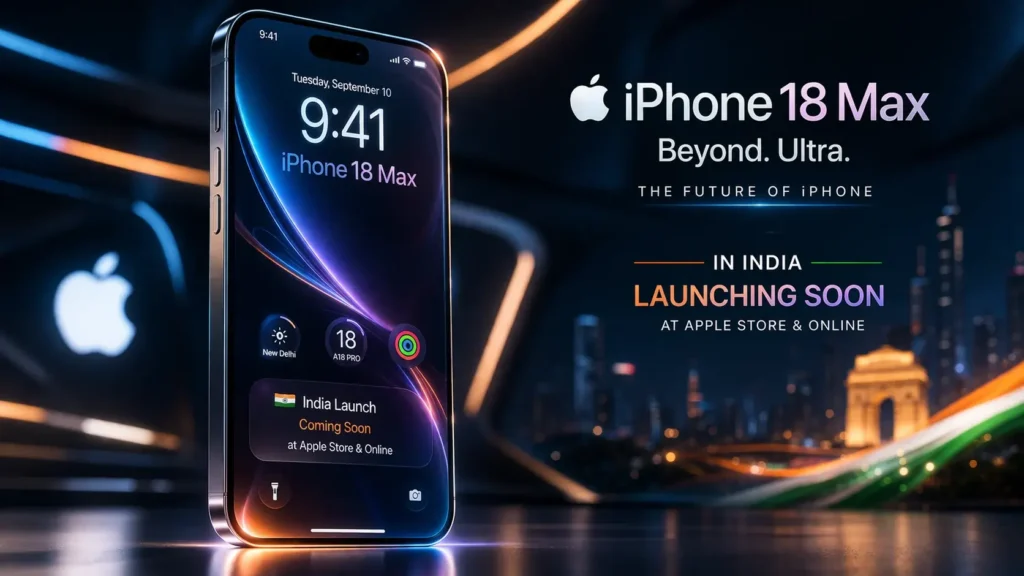 iPhone 18 Max launch in India