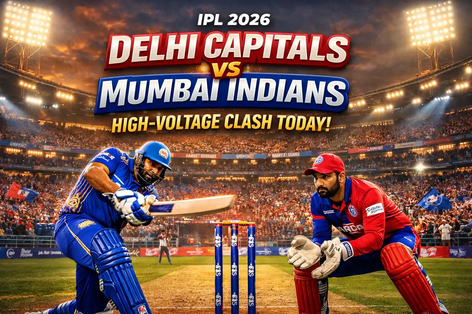 IPL 2026 DC vs MI is set to light